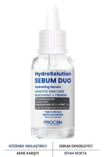 Procsin Hydro Solution Yüz Dolgunlaştıran Canlandırıcı Jel Yüz Serumu 20 ml