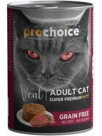 Pro Choice Super Premium Dana Eti Parça Etli Yaş Kedi Maması 400 gr