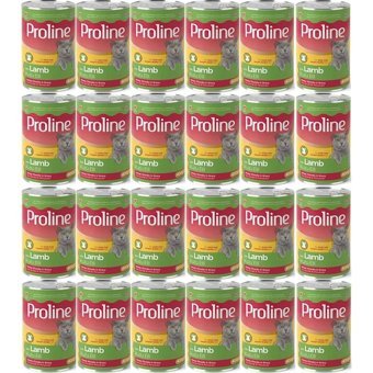 Proline Kuzu Eti Parça Etli-Soslu Yaş Kedi Maması 24x400 gr