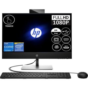 Hp Hp ProOne 440 G9 P6D395EAW19 Dahili UHD Graphics Intel Core i7 12700T 32 GB Ram 1 TB SSD 24 inç Full HD Windows 11 Pro All In One Bilgisayar