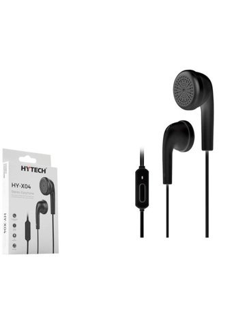 Hytech Hy-X04 Mikrofonlu 3.5 Mm Jak Kablolu Kulaklık Siyah