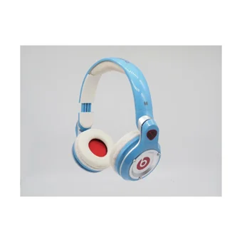 Beats Silikonlu 3.5 Mm Jak Kablolu Kulaklık Mavi