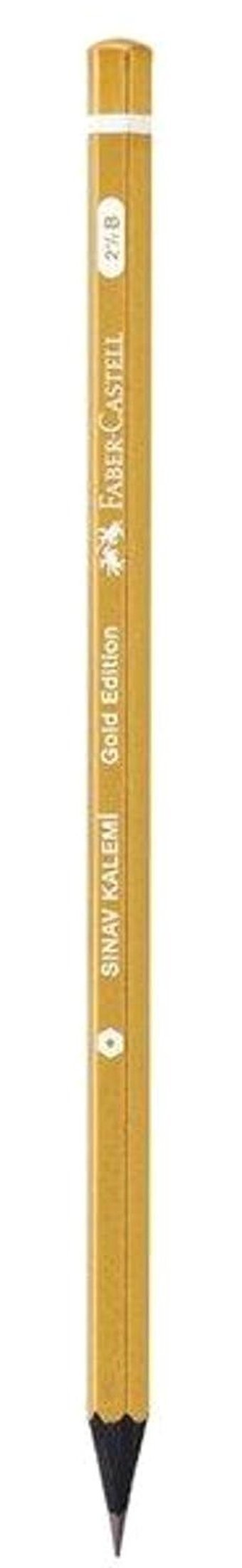 Faber-Castell Gold Edition Köşeli Siyah 2.5B Kurşun Kalem