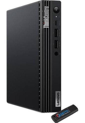 Lenovo ThinkCentre M70Q Gen 4 12E30015TRF06 Dahili Intel UHD Graphics 770 Intel Core i7 13700T 32 GB 2 TB FreeDos Mini Pc + Zetta USB Flash Bellek