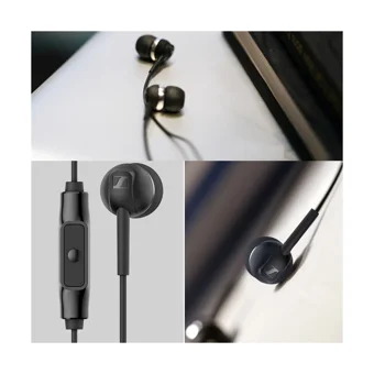 Sennheiser Cx80S Silikonlu Mikrofonlu 3.5 Mm Jak Kablolu Kulaklık Siyah