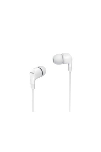 Philips Tae1105 Silikonlu Mikrofonlu 3.5 Mm Jak Kablolu Kulaklık Beyaz