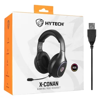 Hytech Hy-G5 X Mikrofonlu 3.5 Mm Jak Kablolu Kulaklık Siyah