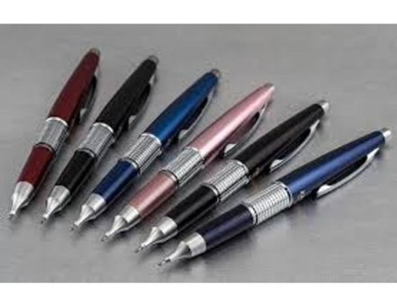 Pentel Kerry Silgili Metal Metalik Siyah 0.5 mm Versatil Kalem