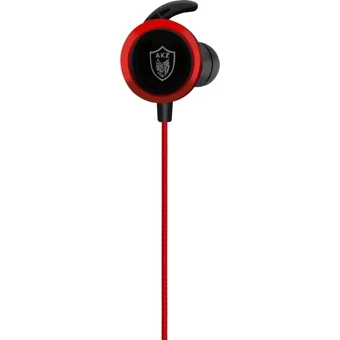 Mf Product Strike 0643 Silikonlu Mikrofonlu 3.5 Mm Jak Kablolu Kulaklık Kırmızı