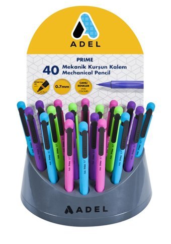 Adel Auto Prime Plastik Neon Çok Renkli 0.7 mm Versatil Kalem