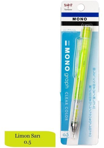 Tombow Mono Graph Metal Metalik Sarı 0.5 mm Versatil Kalem