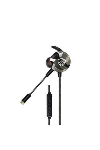 Hytech Hy-Gk4 Silikonlu Mikrofonlu 3.5 Mm Jak Kablolu Kulaklık Siyah