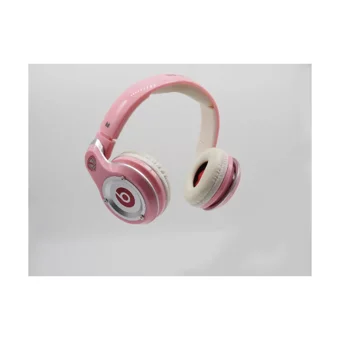 Beats Silikonlu 3.5 Mm Jak Kablolu Kulaklık Toz Pembe