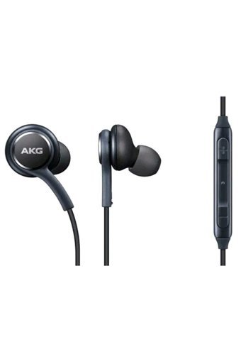 Akg S10 Plus Silikonlu Mikrofonlu 3.5 Mm Jak Kablolu Kulaklık Siyah