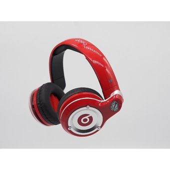 Beats Silikonlu 3.5 Mm Jak Kablolu Kulaklık Kırmızı