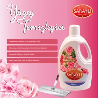 Saraylı Gül Kokulu Yüzey Temizleyici 2.5 lt