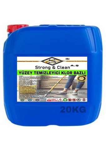 Strong&Clean Klor Bazlı Yüzey Temizleyici 20 kg