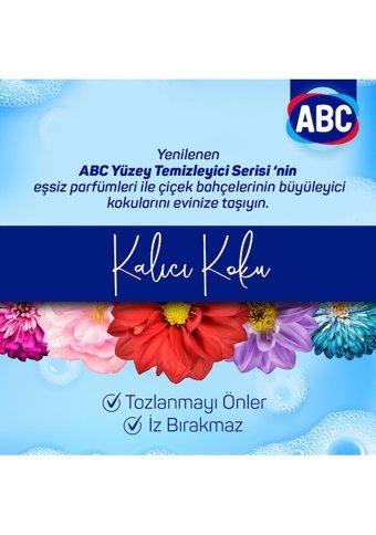 Abc Büyülü Bahçe Kokulu Yüzey Temizleyici 4x2.5 lt