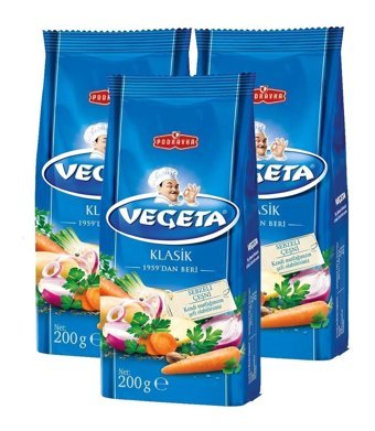 Vegeta Klasik Organik Vegan Sebze Çeşnisi 3x200 gr