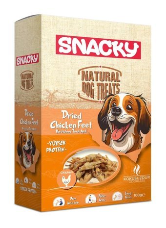 Snacky Tavuk Köpek Ödül Maması 100 gr