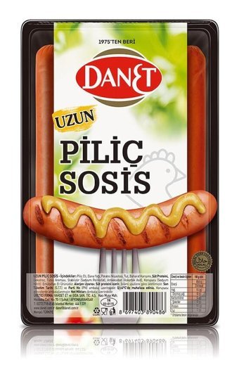 Danet Uzun Tavuk Sosis 700 gr