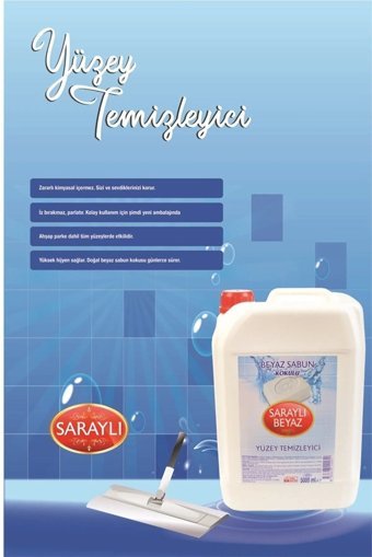 Saraylı Beyaz Sabun Kokulu Yüzey Temizleyici 500 ml