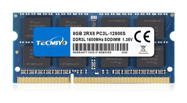 TECMIYO 8 GB DDR3 1x8 1600 MHz Ram Mavi