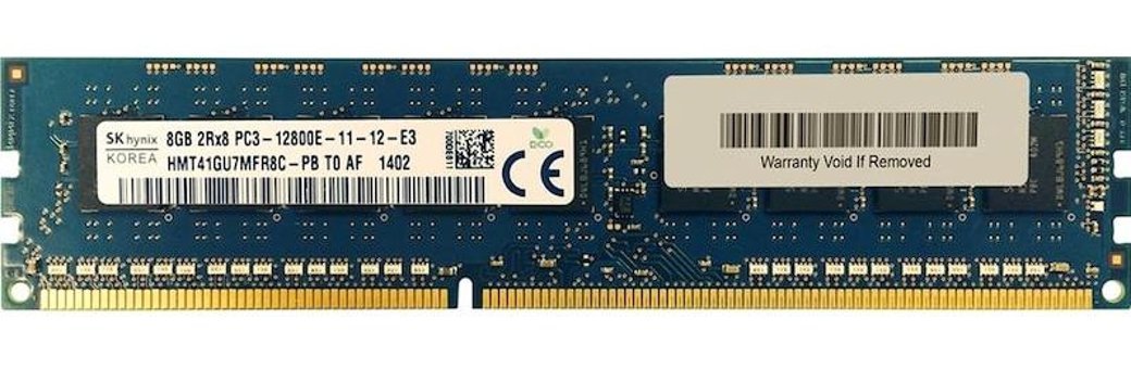 Hynix HMT41GU7AFR8C-PB 8 GB DDR3 1x8 1600 MHz Ram