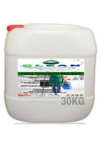 Clean Klor Bazlı Yüzey Temizleyici 30 kg