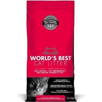 Worlds Best Topaklanan İnce Taneli Bentonit Kedi Kumu 3.18 kg