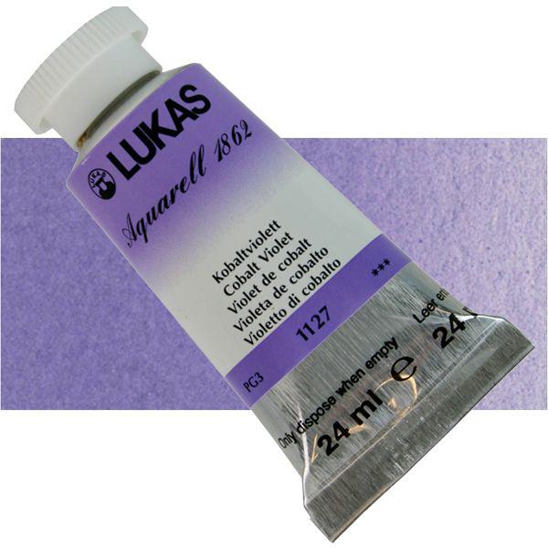 Lukas 1127 Cobalt Violet Seri 3 Tüp Sulu Boya