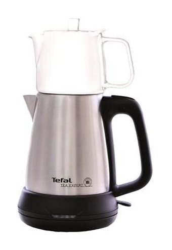 Tefal Tea Expert Porselen Demlikli 1650 W Çelik Gövdeli Beyaz-İnox Çay Makinesi