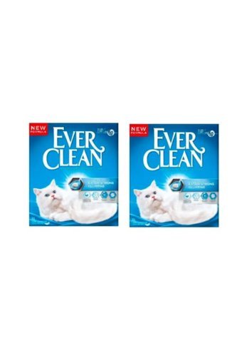 Ever Clean Extra Strong Clumping Kokusuz Topaklanan İnce Taneli Aktif Karbonlu Bentonit Kedi Kumu 2x6 lt