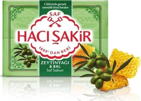 Hacı Şakir Organik Bal - Zeytinyağ Sabun 4x150 gr