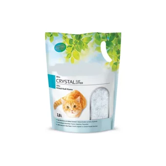 What For Silica Topaklanan İnce Taneli Kristal Kedi Kumu 3.8 lt