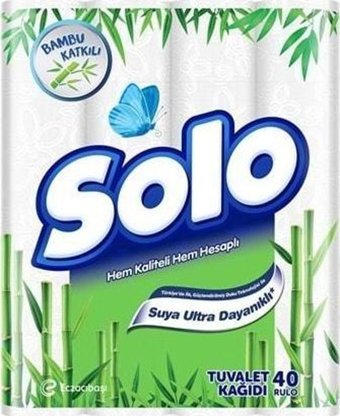 Solo Bambu Katkılı 4 Katlı 80'li Tuvalet Kağıdı