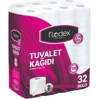 Flodex 2 Katlı 32'li Rulo Tuvalet Kağıdı