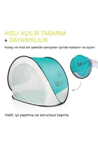 Bblüv 173 Oval Unisex Oyun Çadırı Mavi