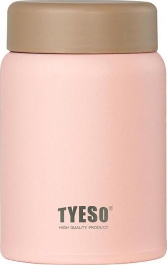 Tyeso Paslanmaz Çelik 280 ml Outdoor Termos Pembe