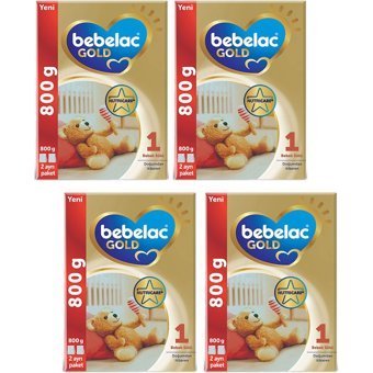 Bebelac Yenidoğan Laktozsuz Tahılsız Glutensiz Organik Probiyotikli 1 Numara Devam Sütü 4x800 gr