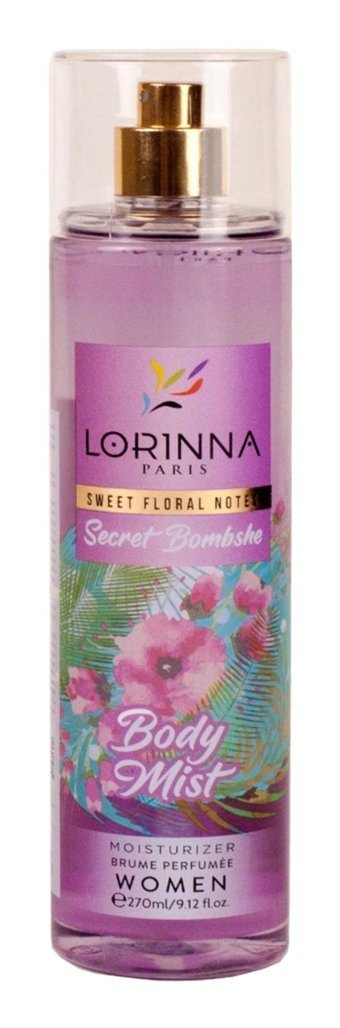 Lorinna Secret Bombshe Meyveli Kadın Vücut Spreyi 270 ml