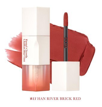 Clio Chiffon Blur Tint 11 Han River Brick Red Parlak Likit Fırçalı Ruj