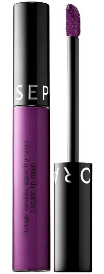 Sephora Lip Stain 52 Purple Kalıcı Mat Likit Fırçalı Ruj