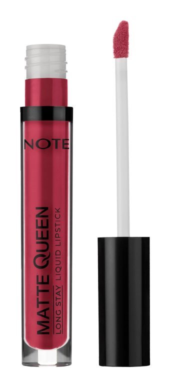 Note Matte Queen 14 Bold Berry Kırmızı Kalıcı Mat Likit Fırçalı Ruj