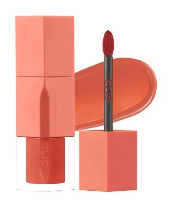 Clio Dewy Blur Tint 6 Cozy Peach Parlak Likit Fırçalı Ruj