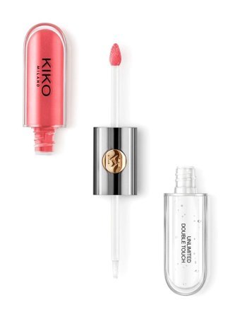 Kiko Milano Unlimited Double Touch 110 Rose Parlak Likit Fırçalı Ruj