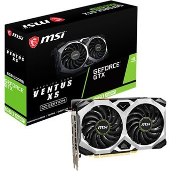 MSI Ventus XS GTX 1660 Super XS OC 6 GB GDDR6 PCI-Express 3.0 DX 12 2 Fanlı 192 Bit Masaüstü NVIDIA Ekran Kartı