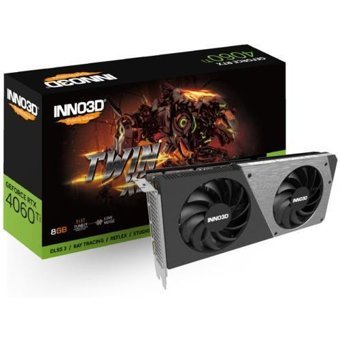 Inno3D Twin X2 RTX 4060 Tİ OC 8 GB GDDR6 PCI-Express 4.0 DirectX 12 Ultimate 2 Fanlı 128 Bit Masaüstü NVIDIA Ekran Kartı