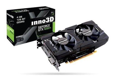 Inno3D GTX 1050 Tİ 4 GB GDDR5 PCI-Express 3.0 DX 12 2 Fanlı 128 Bit Masaüstü NVIDIA Ekran Kartı