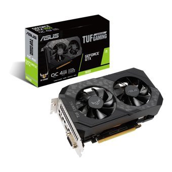 Asus TUF Gaming GTX 1650 OC 4 GB GDDR6 PCI-Express 3.0 DX 12 2 Fanlı 128 Bit Masaüstü NVIDIA Ekran Kartı